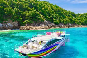 Phuket/Khaolak : excursion en catamaran à grande vitesse dans les îles Similan