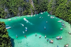 Phuket: Maya, Phi Phi e Bamboo Island com almoço buffet