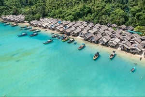 Phuket o Khao Lak: Escursione di un giorno alle isole Surin e al villaggio Moken