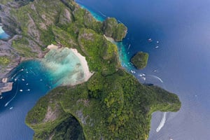 Phuket: Phi Phi, Bamboo & Maithon med Premium Speed Catamaran