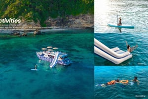 Phuket: Phi Phi Maiton Island Sunset Premium katamaran-tur