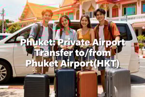 Phuket: trasferimento aeroportuale privato da/per l'aeroporto di Phuket (HKT)