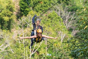 푸켓 열대우림 에코 짚라인 탐험