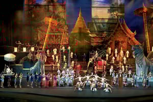 Phuket: Siam Niramit-show med valgfri middagsbuffet