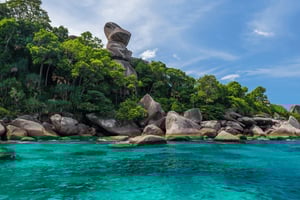 Phuket: tour delle Isole Similan in catamarano veloce premium