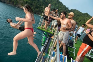 Festa de barco Sailaway Phuket