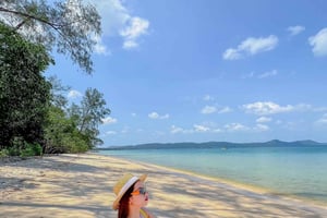 Visita della città al tramonto a Phu Quoc con spettacolo Kiss Of The Sea