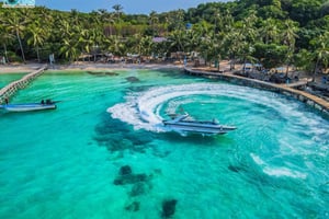 Viaggio in motoscafo a Phu Quoc: 3 isole in motoscafo