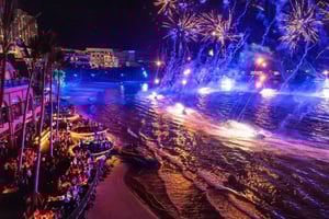 Cena romantica a Phu Quoc con Symphony & Kiss of the Sea Show