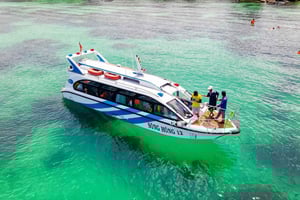 RedRiverTour - Oppdagelse av 3 holmer, snorkling med hurtigbåt