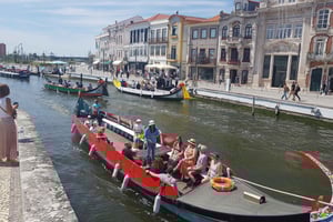 Au départ de Porto : visite privée d'Aveiro, promenade en bateau Moliceiro, Costa Nova