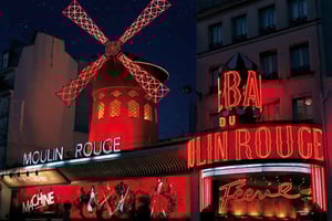Moulin Rouge-show kl. 21.00/23.00