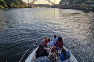 Porto: Crociera dei 6 ponti e vino del porto con opzione tramonto