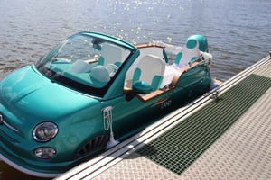 Porto: crociera sui ponti in una Fiat 500 Limited Edition