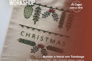 Porto: Broderiworkshop för julväska