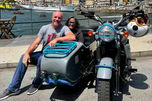 Porto Privat tur med sidovagn