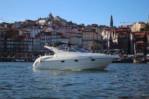 Porto: tour privato in yacht con vino, snack e 6 ponti
