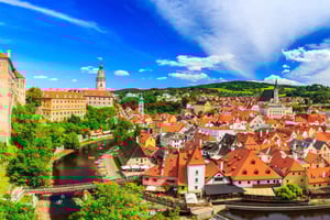Fra Prag: Heldagstur til Český Krumlov