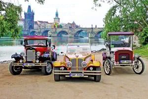Prag: 1-stündige Oldtimer Tour
