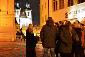 Praha: Dungeon Tour: Ghosts, Legends, Medieval Underground & Dungeon Tour