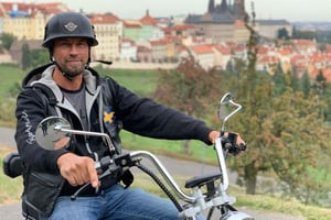 Praha: Prahan sydän – sähkökolmipyöräkierros