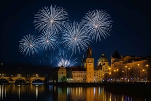 Prag: VIP-bådfest nytårsaften + Levels House of FUN