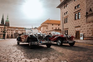 Praga: tour particular pela Cidade Velha em carro vintage