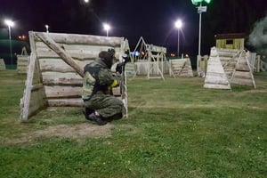 Praha: Paintball-pelejä