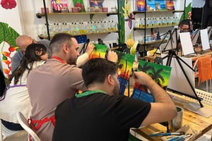 Aguadilla: un divertido taller de pintura creativa