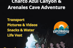 Пещеры, каньон и водопад Чарко-Асуль: приключение для вас