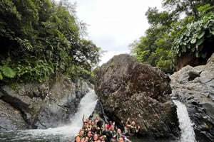 El Yunque-vandring, flod- og vandrutschebaneudflugt