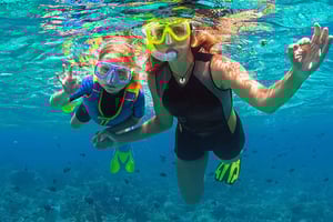 ファハルド朝のシュノーケリングとビーチツアー