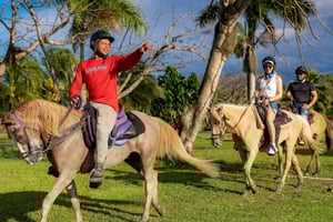 Fra Carolina: Ridning på en privat ranch