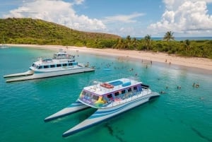 From Fajardo: Full-Day Culebra Islands Catamaran Tour
