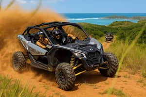 Offroad-UTV'er med havudsigt i Fajardo, Puerto Rico