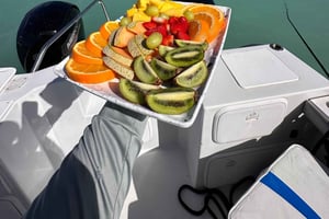 Catamaran à moteur Toutes les excursions sur les îles sont incluses