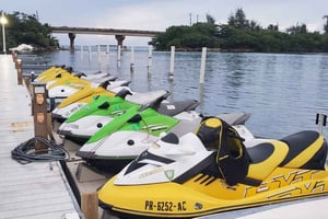 Porto Rico: Tour guiado de Jet Ski na Costa Este até à Isla Verde