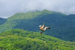 Puerto Rico: Yunque Ziplining vid regnskogen