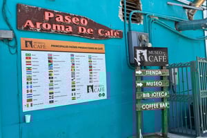San Juan : Visita al museo y tienda del café de Ciales