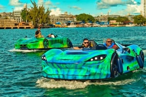 San Juan: esperienza Water JET CAR-Green McLaren