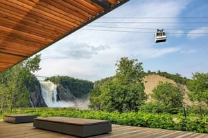 Quebec City: Montmorency Falls mit Seilbahnfahrt