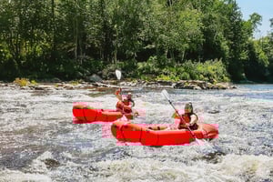 Quebec City: Montmorency River Aufblasbares Kajak Geführte Tour