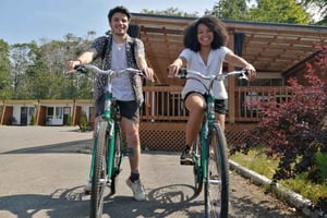 Quebec City - Regelmäßiger Fahrradverleih auf der Ile d'Orléans