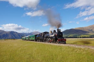 The Kingston Flyer Vintage Steam Train