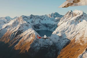 Queenstown: Milford Sound-vlucht en cruise