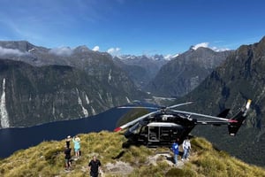 Milford Sound Helicopter Flight from Queenstown | 1.25 hours