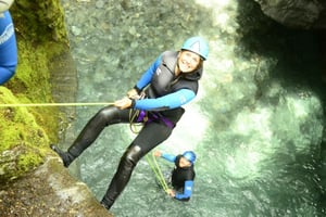 Da Queenstown: Avventura di canyoning di un giorno intero sul Monte Aspiring