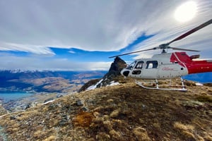 Queenstown: volo in elicottero sulle Remarkables e atterraggio alpino