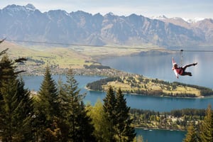 Queenstown: 2 uur durende Zipline Tour met 4 lijnen