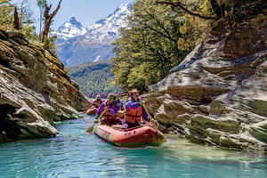 From Queenstown: Dart River Canoe & Jet Boat Day Trip